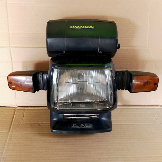 Headlamp Set Reflektor Lampu Depan Plus Speedometer Honda Gl Pro Gl Max Asli Original Terlaris Shopee Indonesia