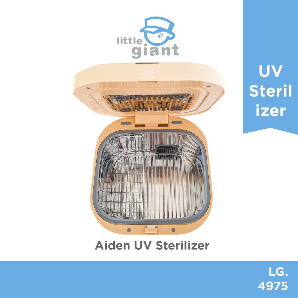 FREE TEETHER ANGE! Little Giant Aiden UV Sterilizer And Dryer | Penghangat Botol Susu Bayi