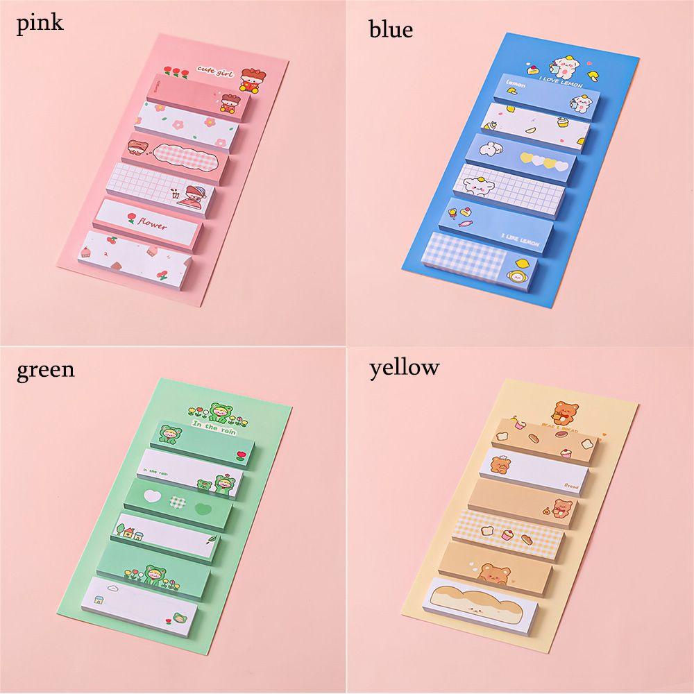 Nanas 120lembar/Set Kartun Sticky Notes Gift Cute To Do List Memo Pad