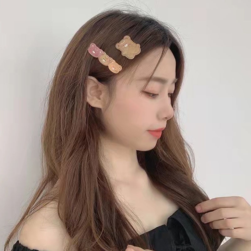 Set Jepit Rambut Jelly Korean Fashion Untuk Wanita Murah Kualitas Tinggi Import