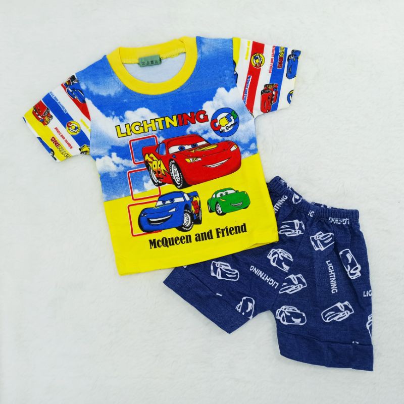 [Ss-4024] Pakaian Anak Laki-laki size 0-4tahun / Baju Anak Cowok / Setelan Anak Bahan Jeans Kaos