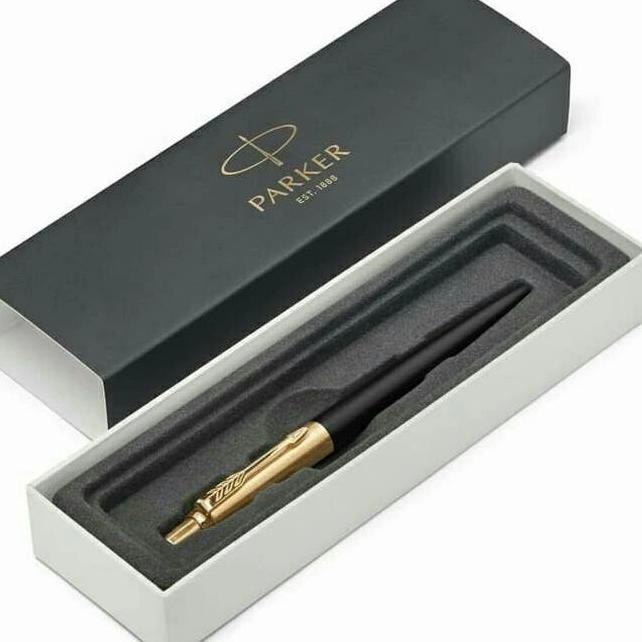

Parker Jotter Premium Bond Street Black GT Ballpoint Pen with box ---Terbaru---