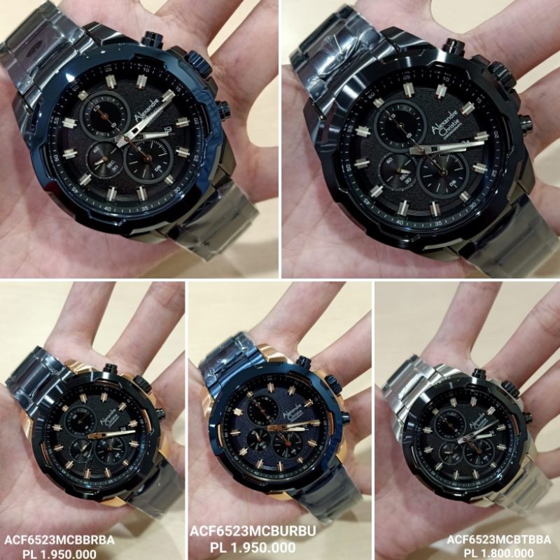 Jam Cowok AC6523 / Alexandre Christie Pria AC 6523 MC