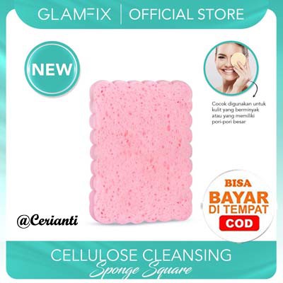 Glam Fix Square Cellulose Cleansing Sponge_Lynn Design