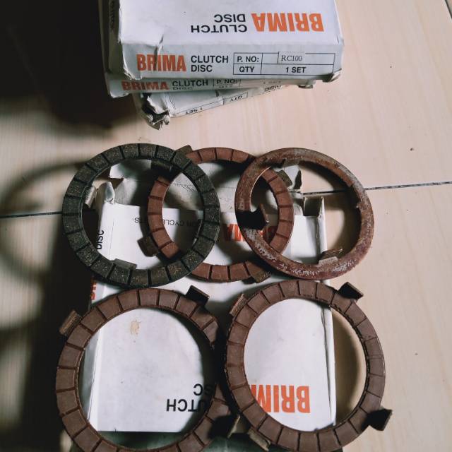 Kampas kopling Suzuki rc100 tornado crystal