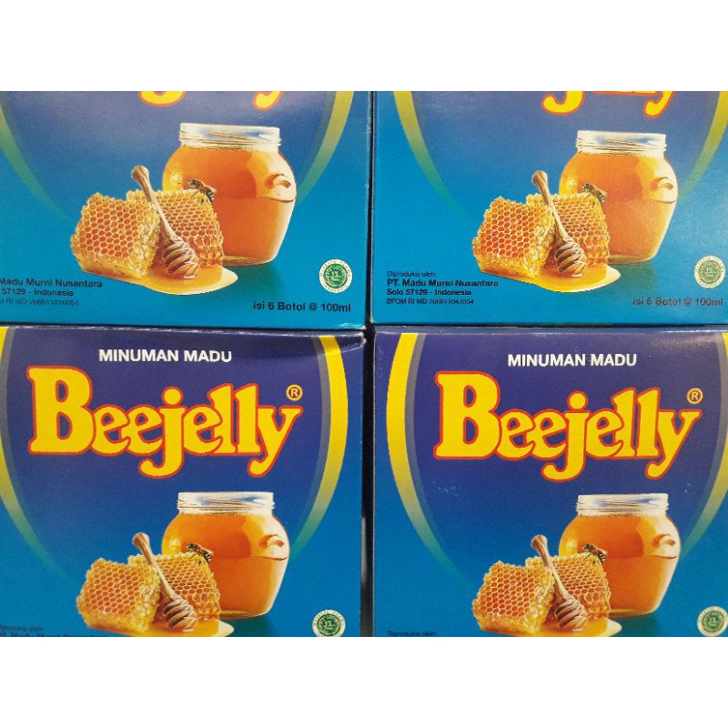 

Minuman madu beejelly isi 6