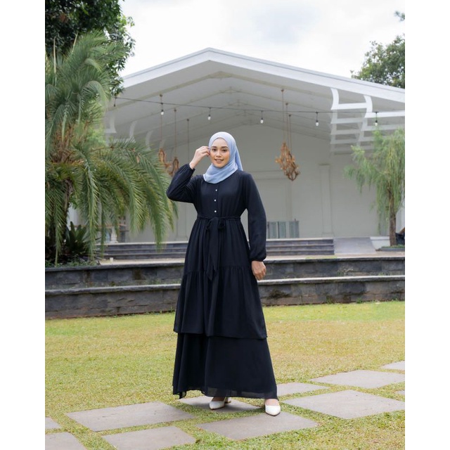 QUENZA DRESS raya collection/dress ceruty/dress lebaran/dress raya