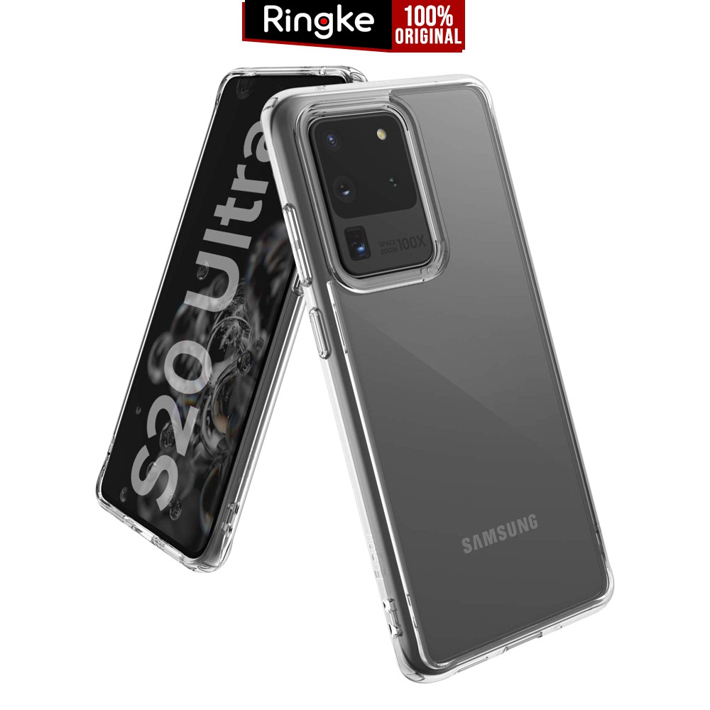 

Case Samsung Galaxy S20 Ultra / S20 Plus / S20 Ringke Fusion Anti Shock Clear Casing