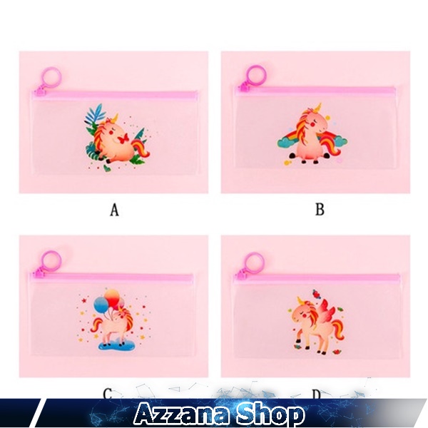 

TEMPAT PENSIL TRANSPARAN / TEMPAT PENSIL KARAKTER UNICORN / TEMPAT ALAT TULIS TRANSPARAN KARAKTER