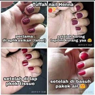 READY Henna Tuffah Henna Halal  SAH untuk  sholat  Harga 