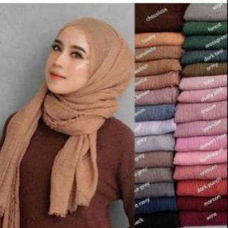 Pashmina arabian shawl pasmina crinkle  arab triankle ombre 