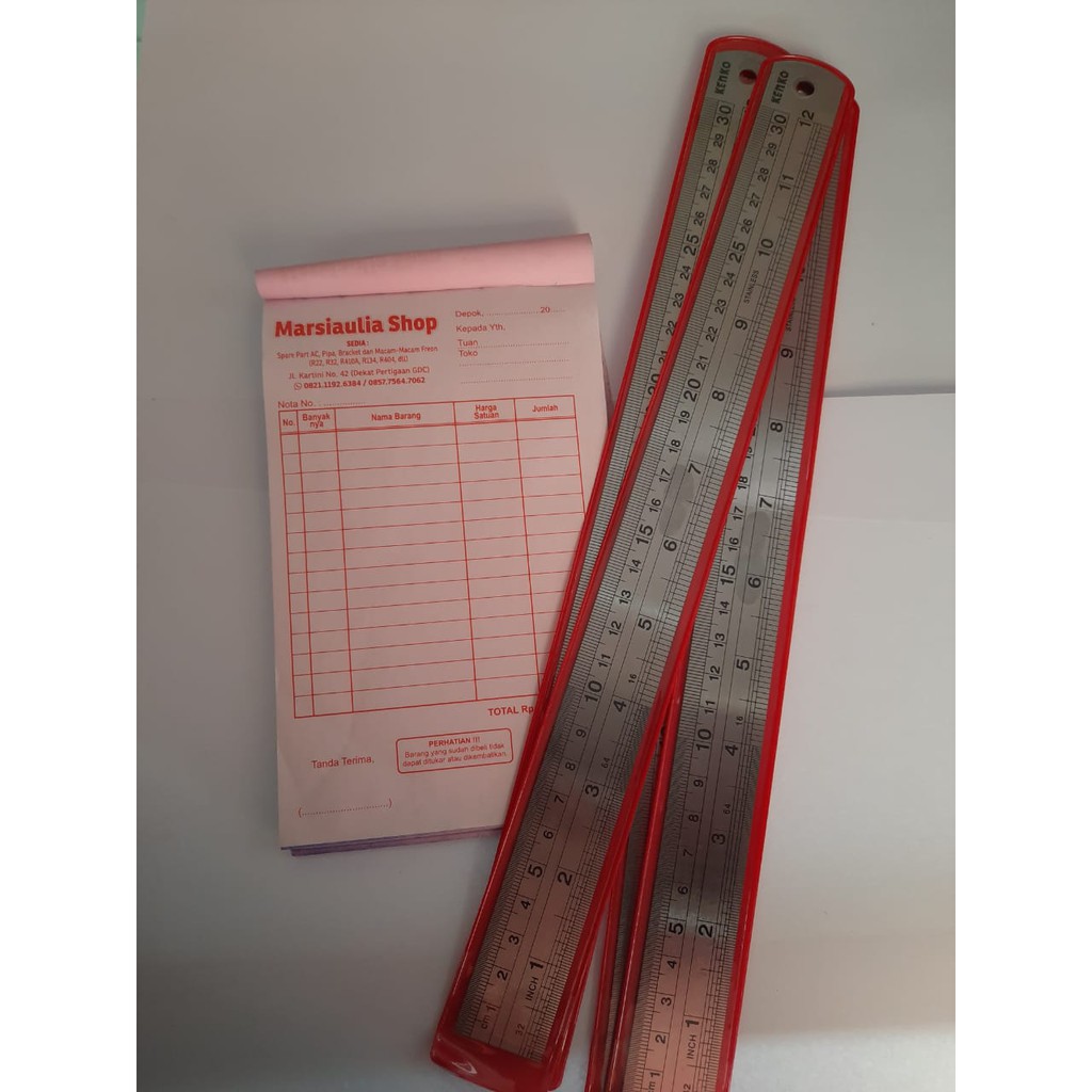

PENGGARIS BESI 30 CM KENKO / GARISAN / MISTAR BESI GROSIR