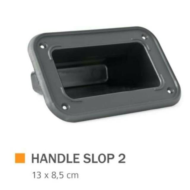 Handle Salon Speaker Plastik Model Slop 2 ukuran 13 x 8,5cm