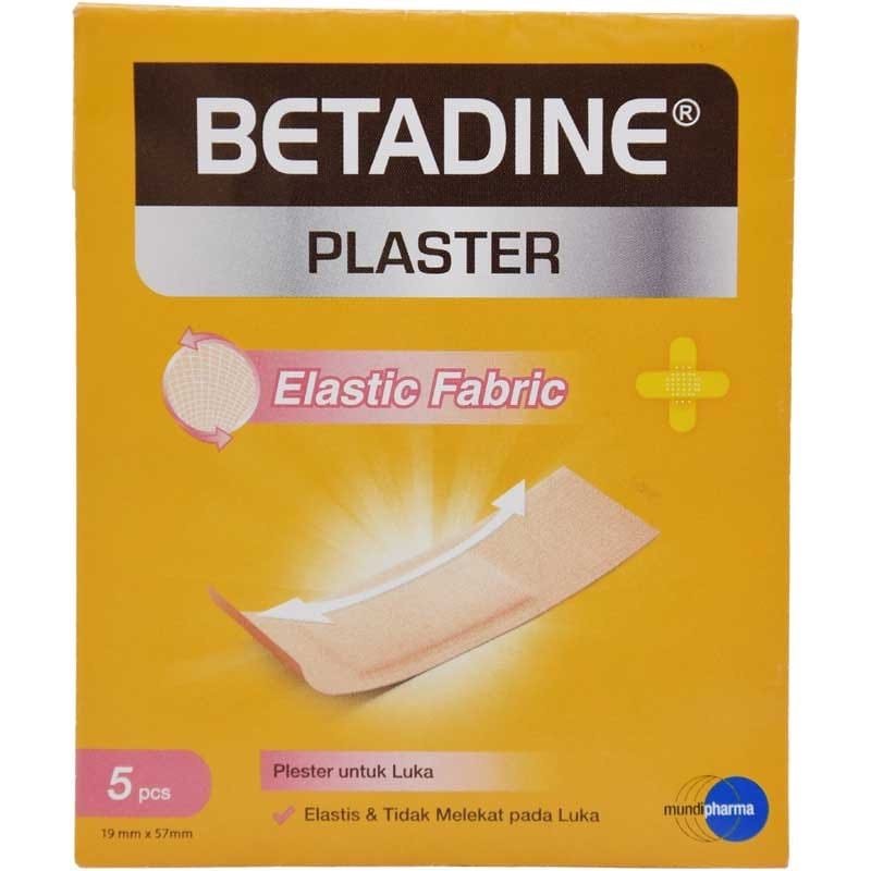 Betadine Plester Luka Anak Isi 5 plester anak standard