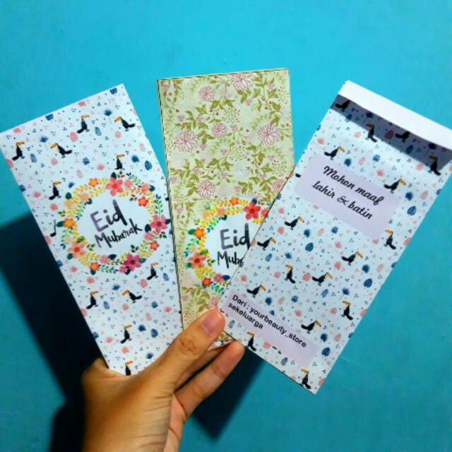 

Amplop lebaran custom