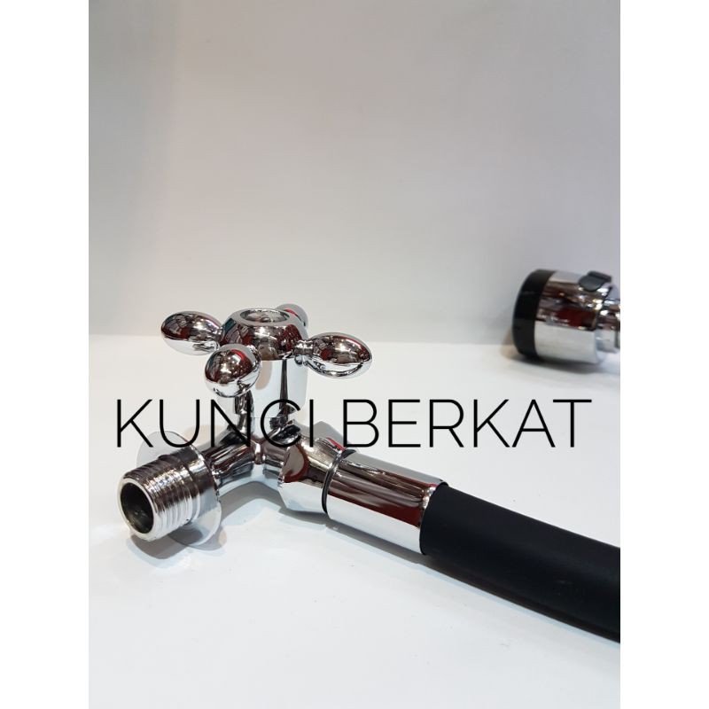 Kran Angsa Hitam Tembok/Black/Keran Cuci Piring/Flexibel/Fleksibel