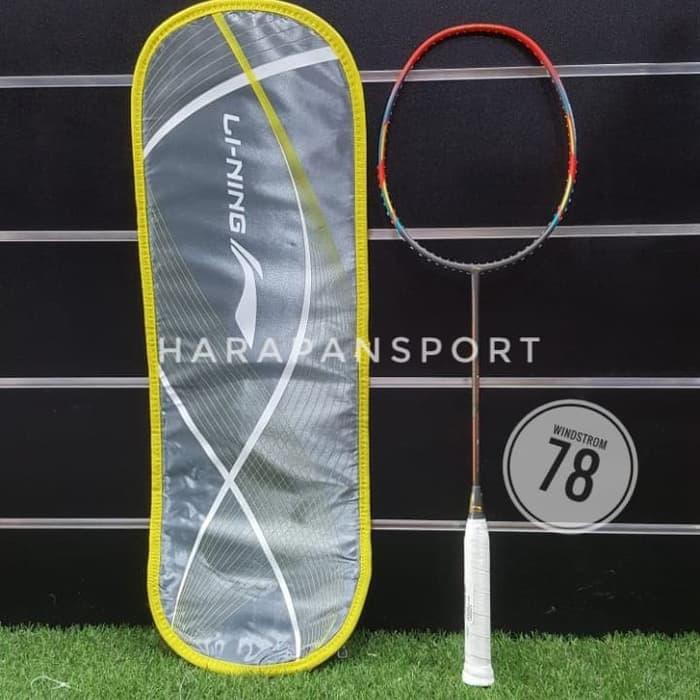 mantul habis badminton RAKET LINING WINDSTROM 78 ORIGINAL