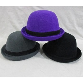 Topi Chaplin Caplin Remaja Dewasa /Topi Bowler Hat Bahan Lembut