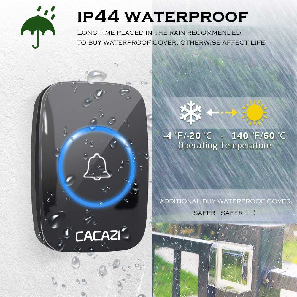 Bel Pintu Wireless / Doorbell Rumah Waterproof jarak Jauh