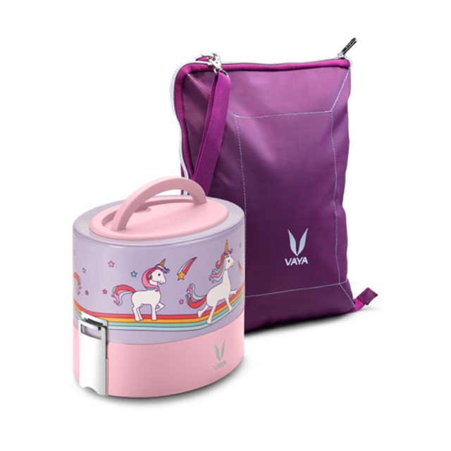Vaya Lunch Box tyffyn 600ml Unicorn