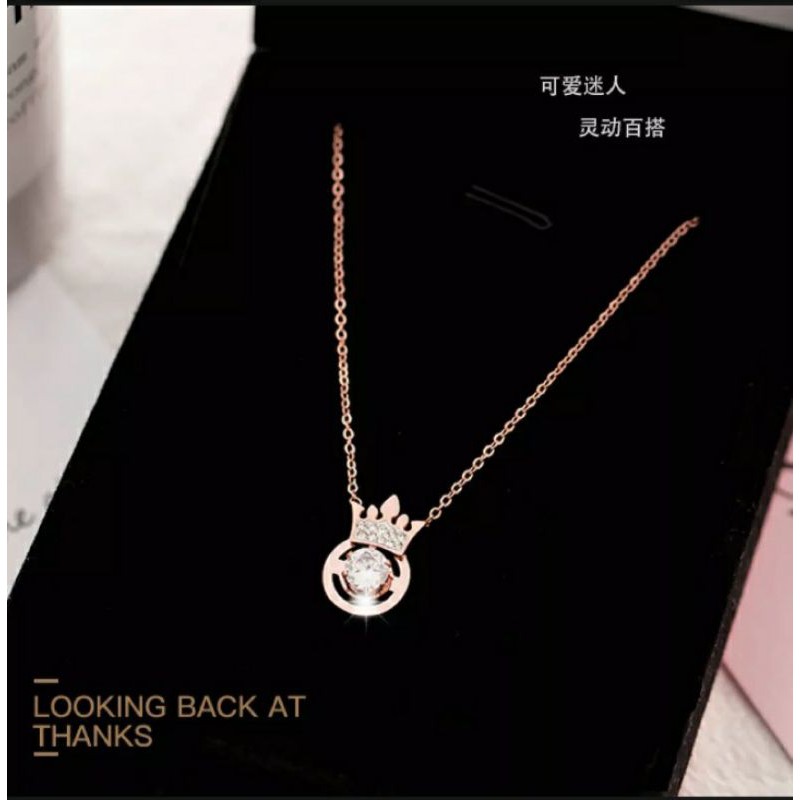 kalung titanium wanita model korea