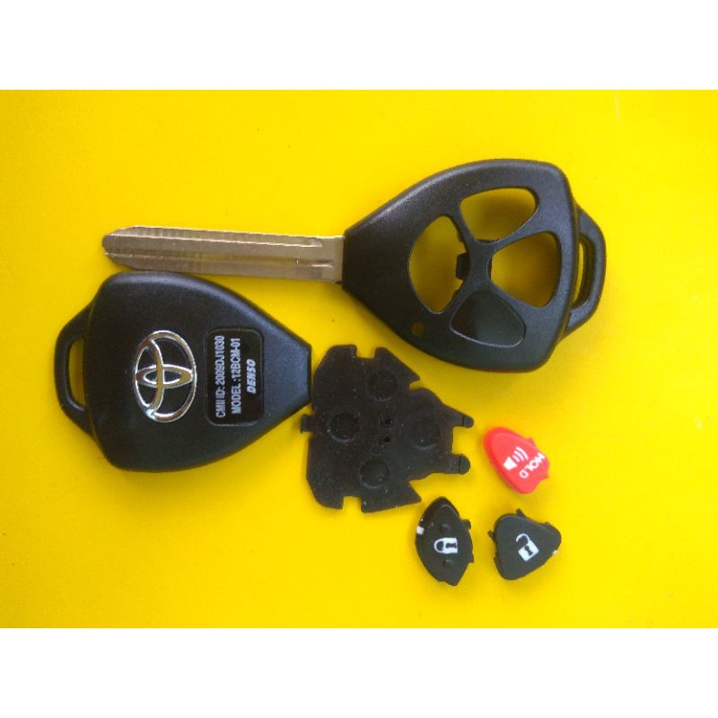 casing kunci remote toyota innova fortuner altis hilux camry