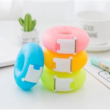 

Tempat Solatip Bentuk Donat Tape Dispenser Lucu Cute Import Mk245