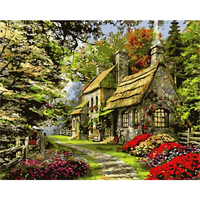 

Produk Terbaru Diy Painting By Numbers - Set Kanvas Melukis - Peaceful Hut - 50X40Cm