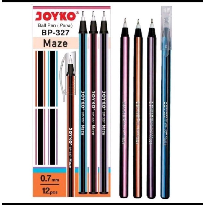 

Pulpen Joyko MAZE BP-327 (isi 12 pcs)