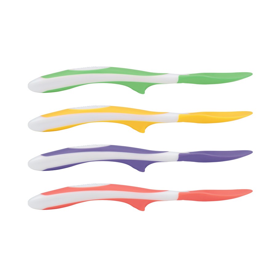 DR.BROWNSSOFT TIP SPOON 4PACK TF009-P3 / SENDOK MAKAN BAYI / SENDOK SILIKON