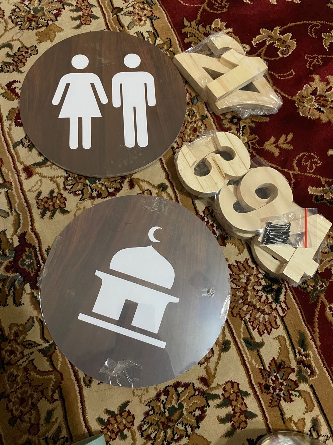 Logo Kamar Mandi Papan Tanda Wc