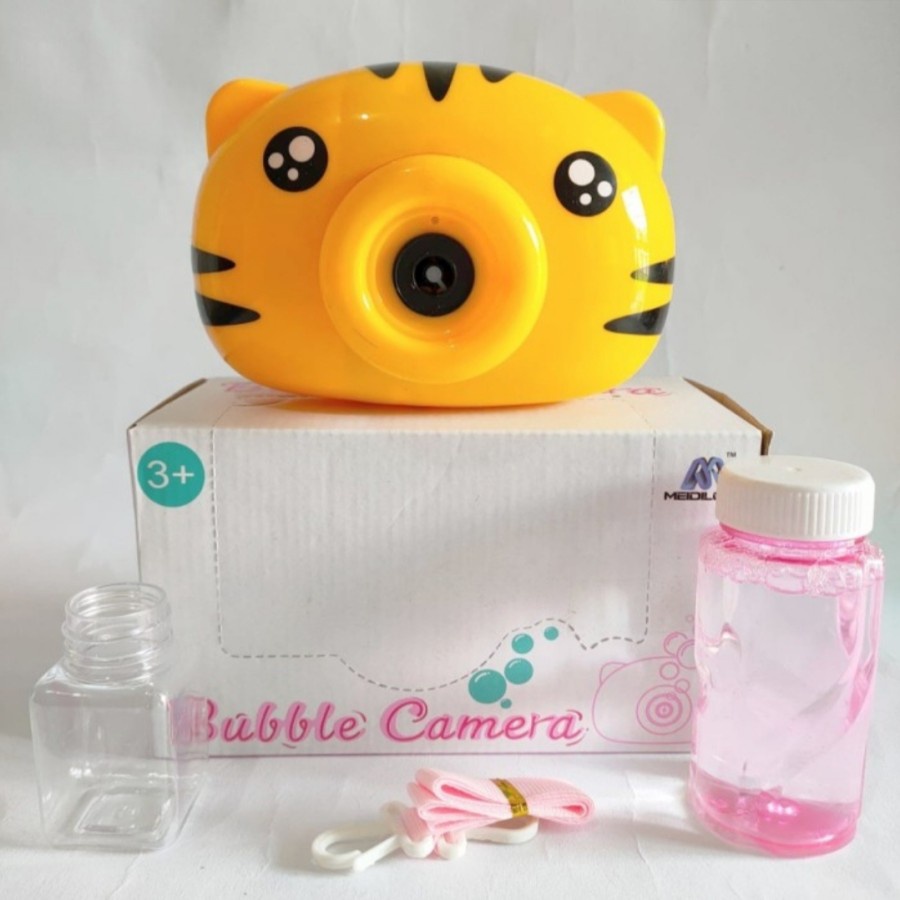 Bubble Kamera - mainan bubble - camera bubble - mainan Gelembung Bubble Sabun Camera Lampu &amp; Musik