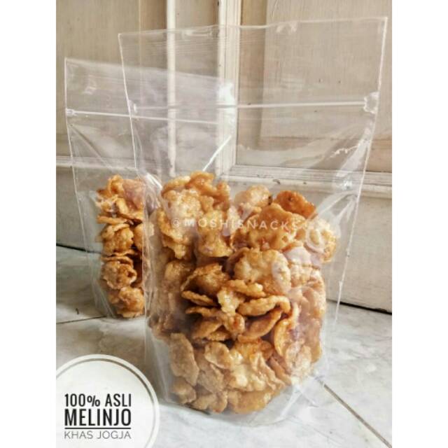 Emping Melinjo Kletuk Manis Pedas 100% Asli Melinjo Khas Jogja