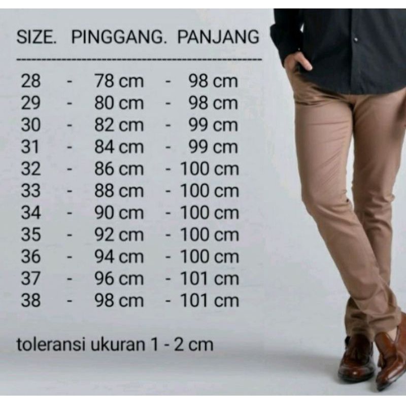 CELANA PANJANG PRIA CHINO RANSWELL LIMITED EDITION