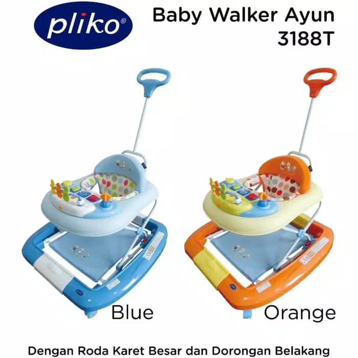 PLIKO BABY WALKER 3188T alat bantu jalan baby