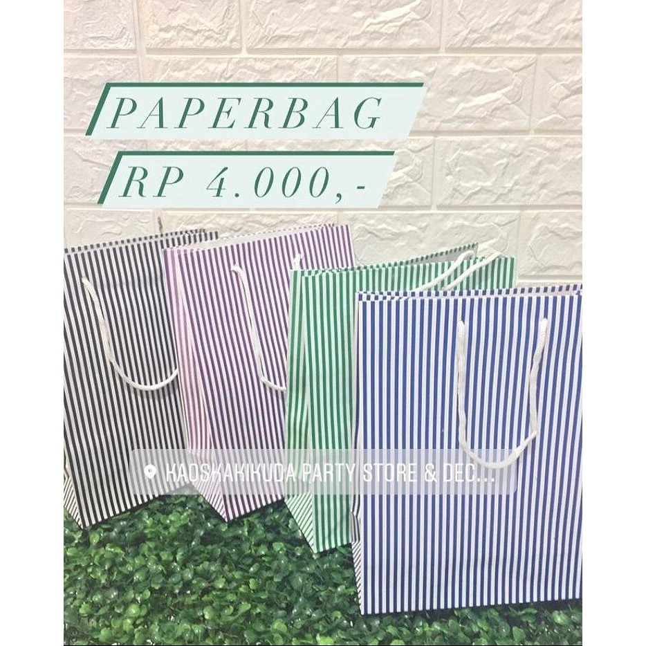 

Paper Bag Bingkisan Motif Garis (termurah)