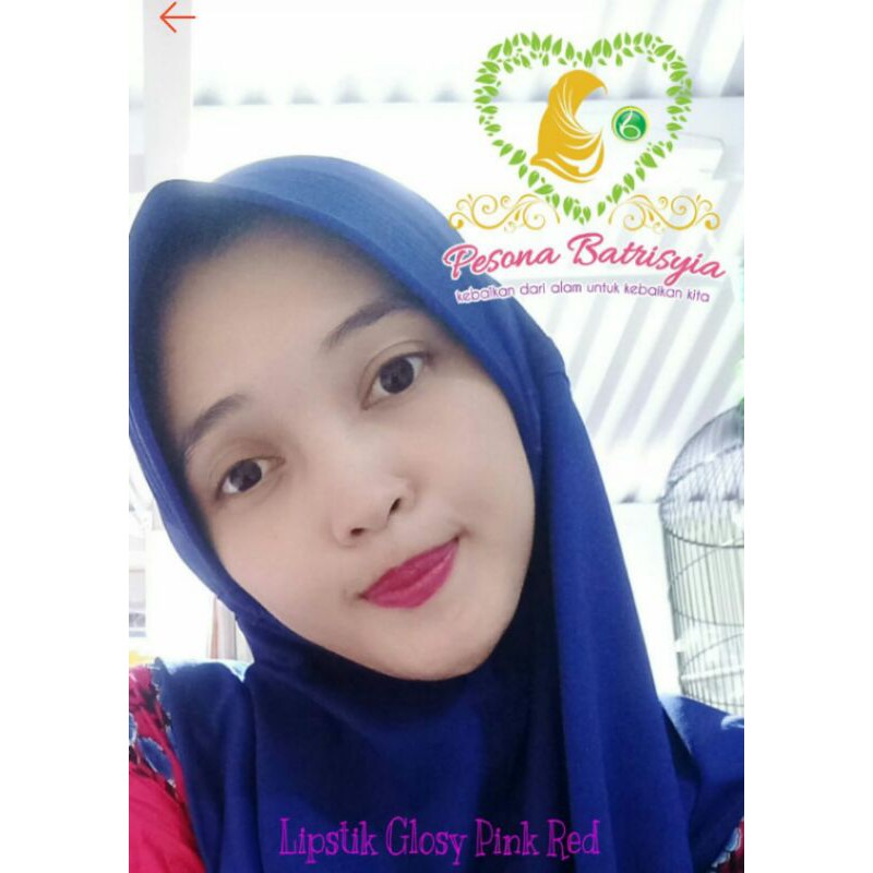 Lipstick matte glossy Batrisyia Herbal ginco pemulas bibir