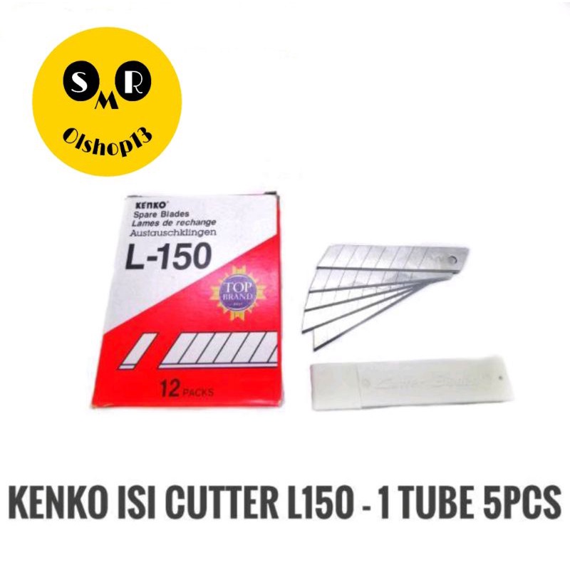 

SMR - Isi Cutter Kenko Besar tipe L-150 1 tube isi 5 pcs / Isi kater Kenko