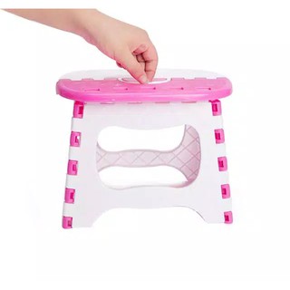 HKT02 Kursi  Lipat Mini Plastik  Anak  Serbaguna Foldable 