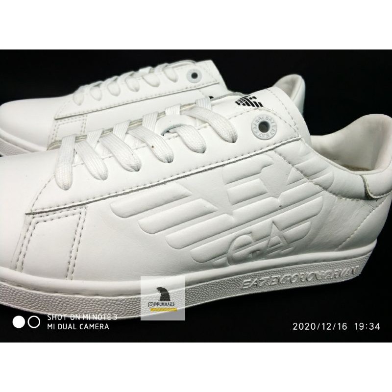 EA7 Emporio Armani Classic Sneakers Original + Free kaos kaki