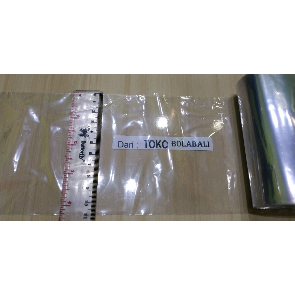 PLASTIK SHRINK | PLASTIK PVC SHRINK | PLASTIK SEGEL | PLASTIK SHRINK UKURAN  11 CM