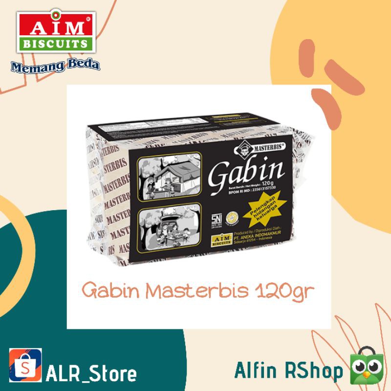 

AIM BISCUITS Gabin Masterbis 120gr