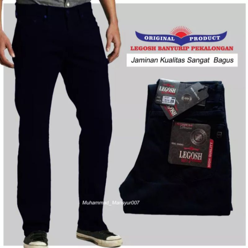 Celana Legosh Soft Jeans Celana Panjang Pria Legosh Original