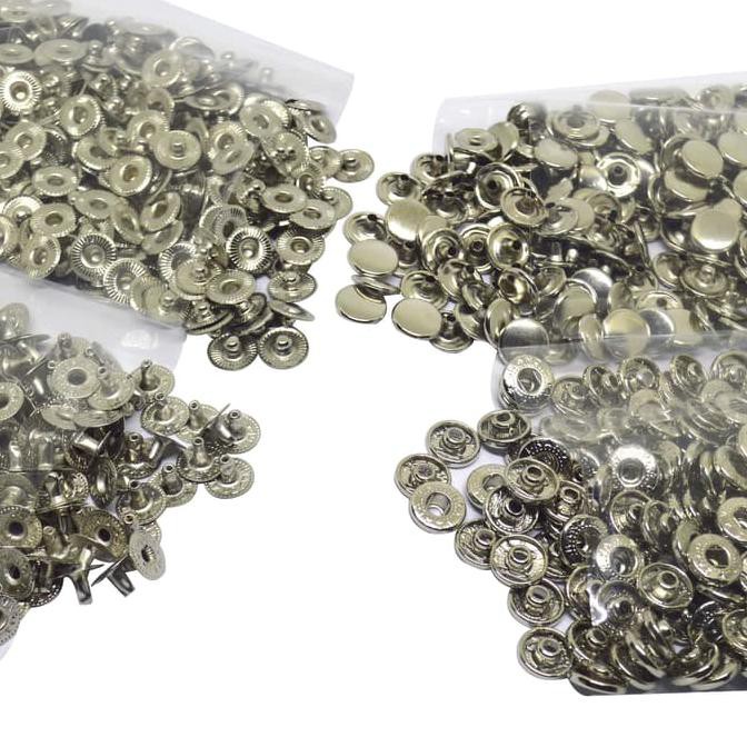 

Kancing cetet Besi Ukuran 10 mm Warna Nikel Per 50 Set v230 BERGARANSI