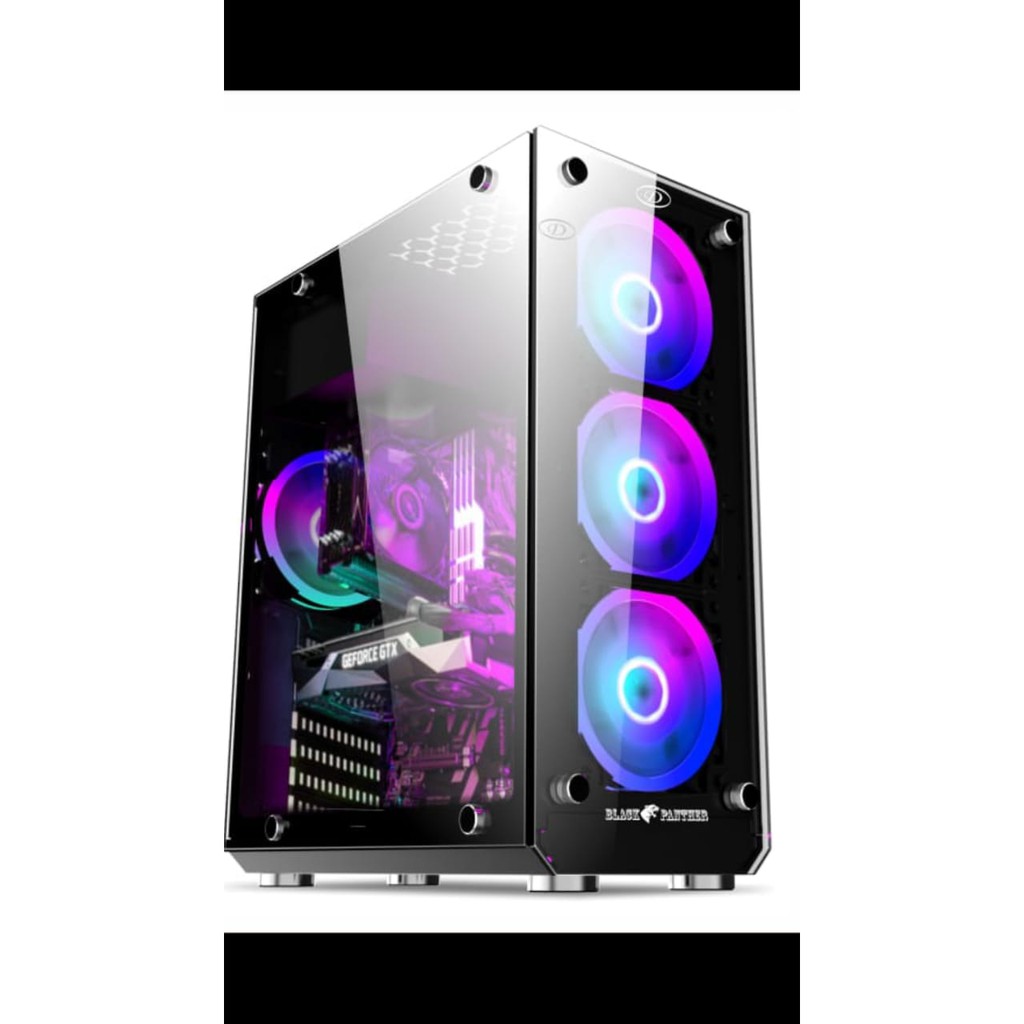 PC GAMING KOMPLIT AMD RYZEN 5 3400G/ DDR4 8GB/ HDD 500GB/ SSD 120GB/ LED 22&quot;/Rexus VR1