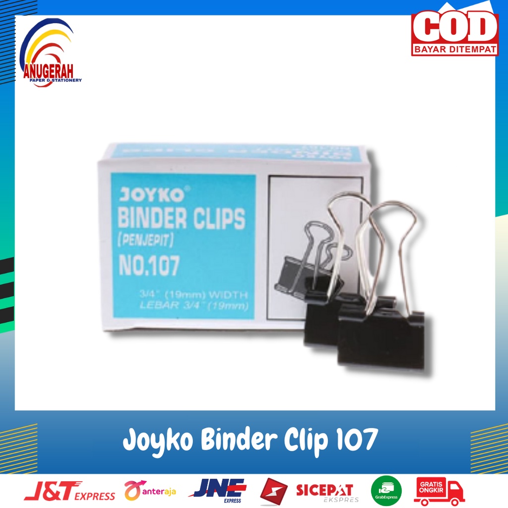 

Binder Clip Joyko No 107 (PCS)