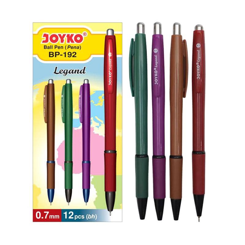 

Pulpen Joyko Legand [BP-192/12 pcs] / Ballpoint Pena Pen [0.7 mm] Tinta Hitam