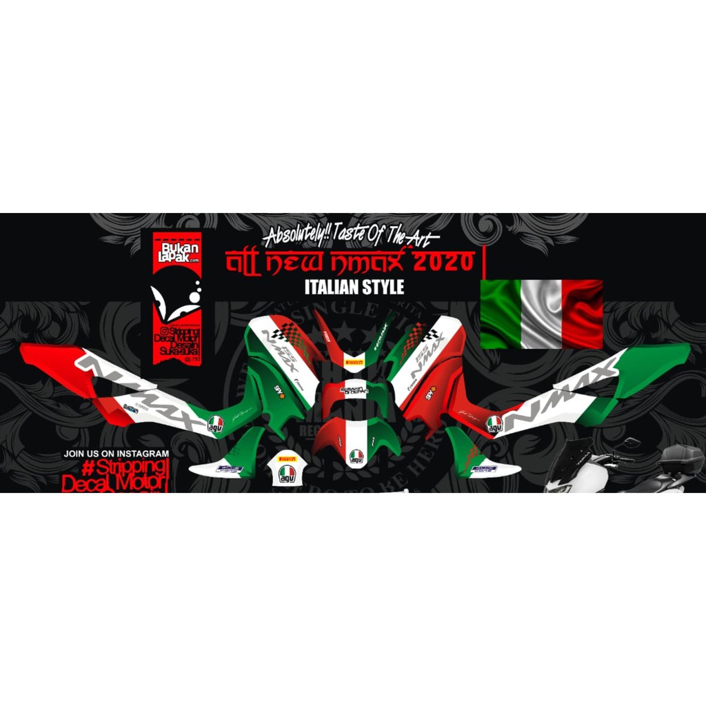 STICKER DECAL FULL BODY NEW NMAX 2021-2021