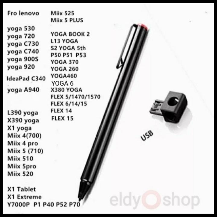 2048 Active Stylus Pen Lenovo Yoga Lenovo Flex Lenovo Miix Thinkpad