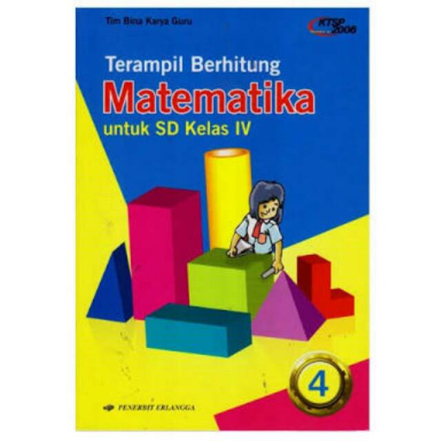 Buku mtk kls 4 erlangga ktsp